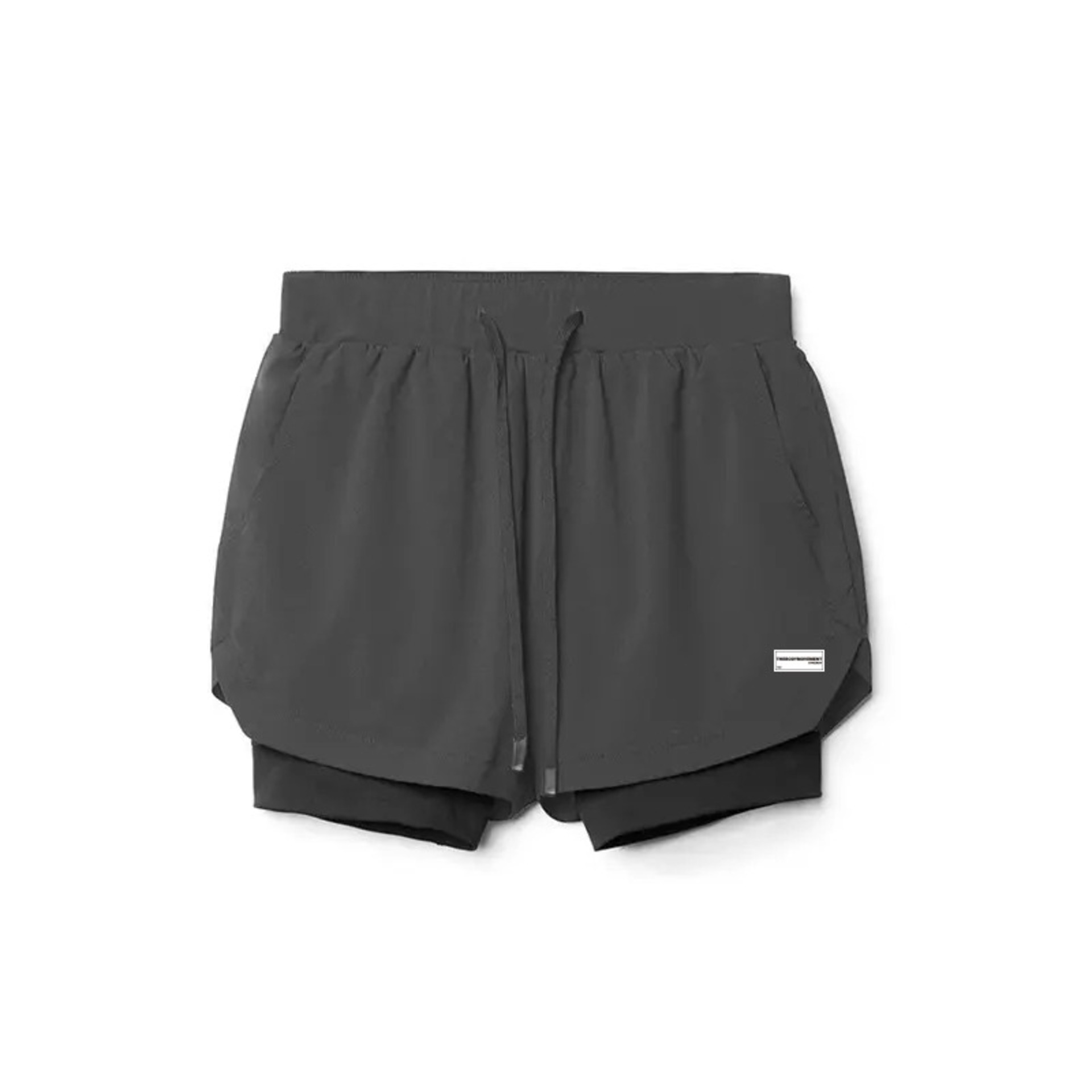 Men’s Two Layer Soft Shorts – THEBODYMOVEMENT